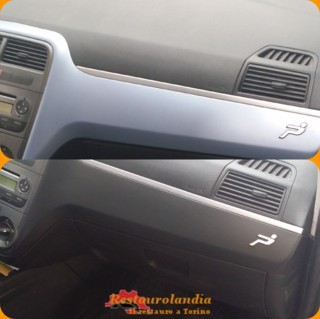 verniciatura plastica cruscotto fiat grande punto