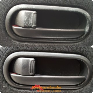 verniciatura plastica maniglie auto