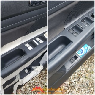 verniciatura plastica inserti portiera golf