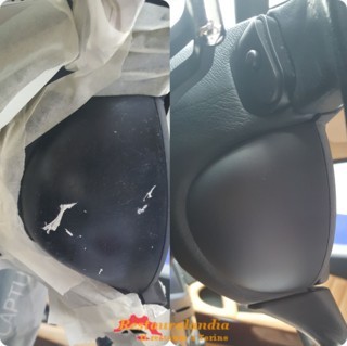 Restauro plastica volante Maserati